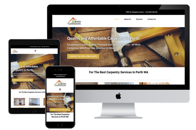 Websites for Carpenters Perth
